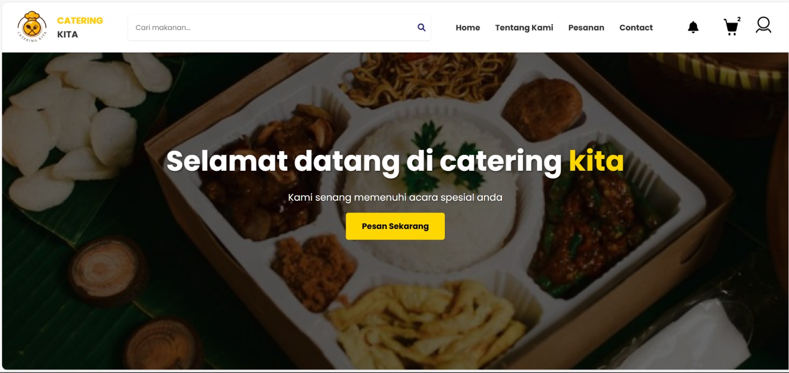 Website E-commerce CateringKita
