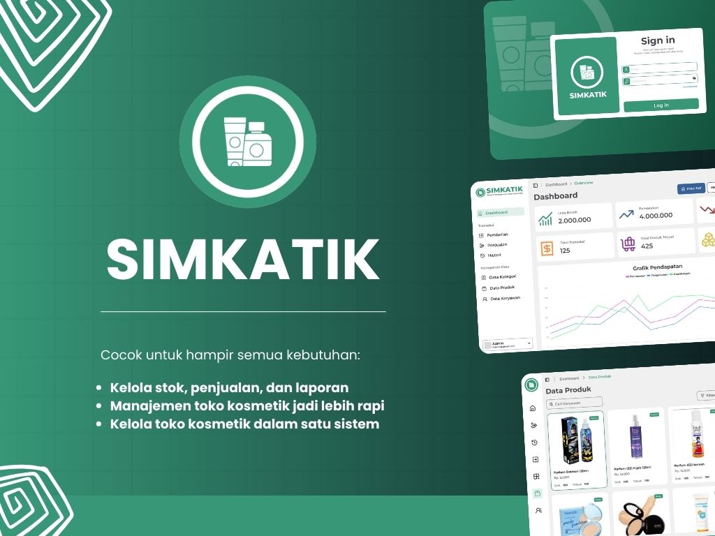 SIMKATIK (Sistem Manajemen Kosmetik)